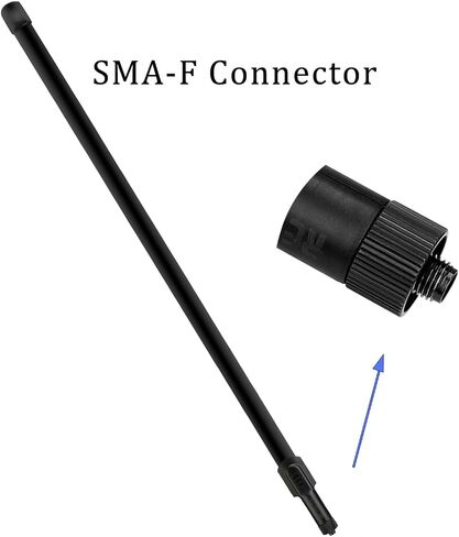 هوائي راديو Retevis Ham، هوائي ثنائي النطاق SMA-F، 19.7 بوصة 144/430 ميجاهرتز قابل للطي CS هوائي تكتيكي، متوافق مع أجهزة الراديو Retevis RT29 RT86 Ailunce HD1 HD2 Baofeng UV-5R BF-F8HP 5RM وBTECH GMRS in Saudi Arabia
