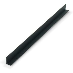 Outwater Plastics Black 5/16"X 7/16" X 3/64" (.047") Thick Styrene Plastic Extruded 90 Degree Angle 36 Inch Lengths (Pack of 4)