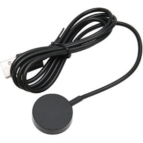 Charger for Fossil 1 2 3, Smartwatch Charger for Fossil 1 2 3, Charging Cable Cord for Fossil Charging Cable Dock Charger Stand (Black)