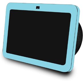Skin Compatible with Amazon Echo Show 8 (3rd Gen, 2023) - Solid Baby Blue - Premium 3M Vinyl Protective Wrap Decal Cover - Easy to Apply | Crafted in The USA by MightySkins