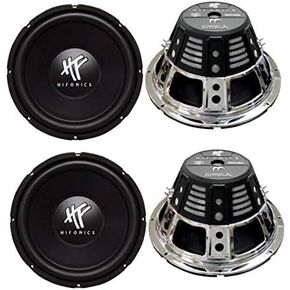 Hifonics 4 HFX12D4 12 "2400 واط سيارة الصوت DVC مكبرات الصوت قوة باس مكبرات الصوت