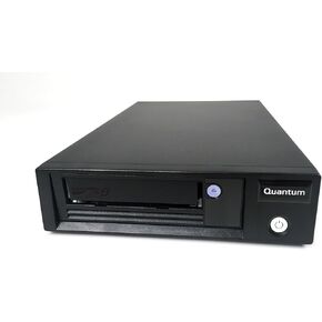 Quantum LTO-9 Tape Drive, Half Height, Tabletop, 12GB/S SAS, Black, KIT, TAA COM