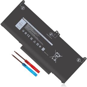 MXV9V Laptop Battery Replacement for Dell Latitude 7400 7300 E7400 E7300, Latitude 5300 5310 2-in-1, for Inspiron 7300 7306 2-in-1 Black Series P96G P97G P99G P100G 5VC2M 829MX 05VC2M 0829MX 60Wh