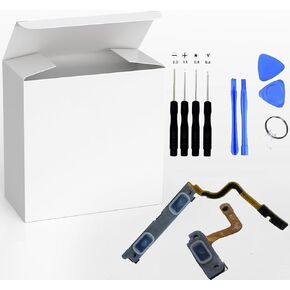 for Samsung Galaxy S21 5G SM-G991 Samsung Galaxy S21+ 5G SM-G996 Power Button Flex Cable Ribbon Replacement - Volume Button Flex Cable Ribbon Replacement Part for with Repair Tool