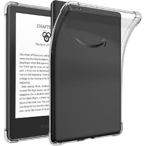 Clear Case for New Kindle 11th Gen 2022 (6.0"), Soft Silicone Ultra-Thin Protective Cover for Kindle 11th Gen 2022 (Clear)