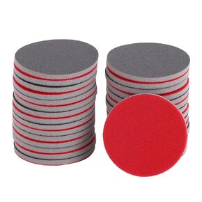Sanding Disc,3 Inch 1500 Grit Round Sponge Sandpaper for Polishing and Polishing of Woodworking Furniture, Metal Jade, Mobile Phone Case, Digital Rroducts, etc(30 Pcs)