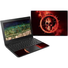 MightySkins Skin Compatible with Lenovo 500E Chromebook 11.6" (2018) - Blood Ring | Protective, Durable, and Unique Vinyl Decal Wrap Cover | Easy to Apply, Remove, and Change Styles | Made in The USA