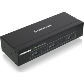 IOGEAR 2x2 HDMI Matrix Switch مع جهاز تحكم عن بعد - 4K 60HZ - 2in x 2out - إشارة تصل إلى 49 قدمًا - ما يصل إلى 10.2 جيجابت في الثانية - RS- 232 التحكم التسلسلي - GHMS8422 in Kuwait