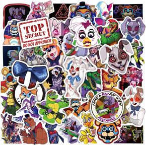 55Pcs Scott Pilgrim Stickers for Kid, Cartoon Scott Pilgrim Merch Scrapbook Stickers Vinyl Waterproof Stickers for Laptop,Water Bottles,Phone,Luggage,Teens,Adults,