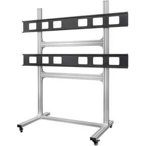Monoprice 2x2 Video Wall Display Cart with Micro Adjustment Arms in Saudi Arabia