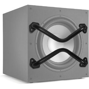8" Speaker Bar Grill: Matte Black Metal Car Audio Speaker Grill Cover, Subwoofer Grill Cover Protector