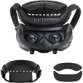 وسادة الجبهة RCstyle مصممة خصيصًا لطائرة Dji Google 3 FPV بدون طيار، وسادة مدمجة مريحة من قطن البولي يوريثان، تقلل من وزن الرأس وتحسن تجربة الطيران in Kuwait