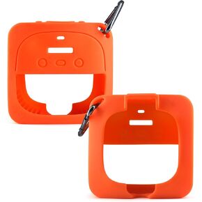 XBERSTAR Silicone Cover Sleeve for Bose SoundLink Micro Speaker Soft Silicone Protective Cover Case (Orange)