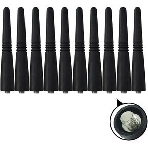 10Pcs PMAD4012 VHF Antenna 3.5 Inch Compatible with HT1250 EP450 PR400 CP185 CP200 EX500 EX600 PTX760
