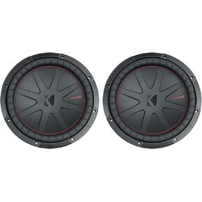 (2) Kicker 48CWR124 COMPR12 2000 Watt 12" Car Audio Subwoofers Subs CWR12-4