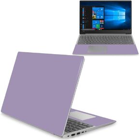MightySkins Skin Compatible with Lenovo Ideapad 330S 15" (2018) - Solid Lavender | Protective, Durable, and Unique Vinyl Decal wrap Cover | Easy to Apply, Remove, and Change Styles | Made in The USA