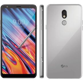 LG Stylo 5 LM-Q720 6.2" Smartphone – Unlocked – 32 GB – Silvery White (Renewed)