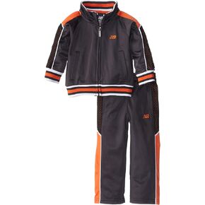 New Balance Baby Boys' Basketball Graphic Tricot Jacket and Pant Set