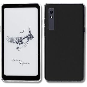 Clear Case Compatible with Onyx BOOX Plama - Soft Jelly Case, Transparent