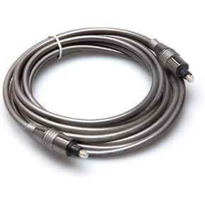 Hosa OPM-315 Pro Fiber Optic Cable, Toslink to Same, 15 ft