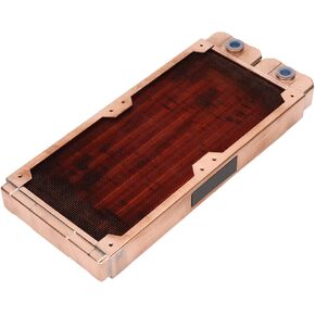 VBESTLIFE All Copper Heat Exchanger Radiator Computer Water Cooling Radiator 7mm DIY Computer Radiator for PC CPU Water Cool System