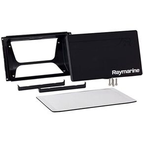Raymarine Front Mount Kit for Axiom 9 includes Trim Pieces and Suncover, Black, Small