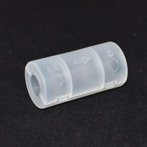 Battery Switches, Batteries Holder, AA to C Battery Adapter, 6 Pack AA to C Size Battery Converter Holder Metal Contacts