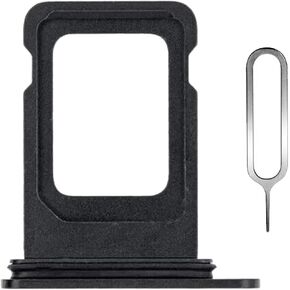 SIM Card Slot Tray Holder Replacement Compatible with iPhone 12 6.1 inch with Rubber Gasket and Sim Pin (Purple)(Single Sim Version)