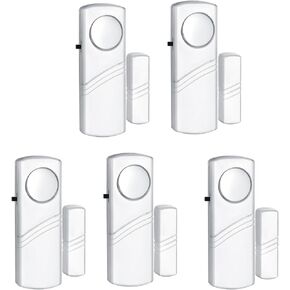 Door Window Alarm for Home, 90DB Wireless Sensor Door Window Burglar Alarm-Door Alarms for Kids Safety, Doorbell Alarms for Office House Window Pool (2Pack)