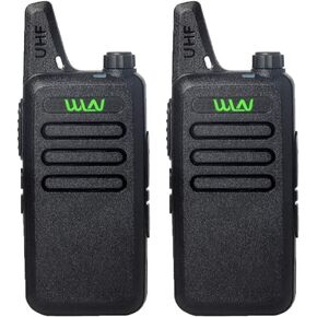 WLN KD-C1 Mini Walkie Talkie UHF 400-470Mhz Two Way Radio (1 Pair)