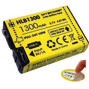 Nitecore HLB1500 USB Rechargeable Battery Pack for UT27, HA13, HA23 UHE headlamps, and Bubble Lantern in Kuwait