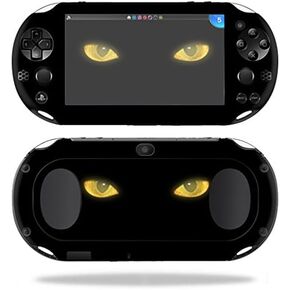 MightySkins Skin Compatible with Sony PS Vita (Wi-Fi 2nd Gen) wrap Cover Sticker Skins Cat Eyes
