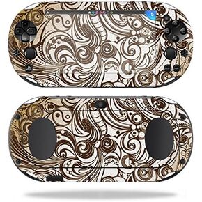 MightySkins Skin Compatible with Sony PS Vita (Wi-Fi 2nd Gen) wrap Cover Sticker Skins Vintage Swirls