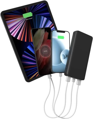 mophie Power Boost XL (20K) - أسود - محطة طاقة تحتوي على بطارية داخلية كبيرة ومنفذ USB-C متعدد الاستخدامات in Kuwait