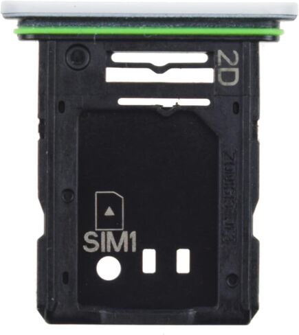 Dual SIM Card Tray for Sony Xperia 10 III SO-52B SIM Card Holder for SO-52B SIM Card Slot Replacement for SOG04 XQ-BT52 White in Saudi Arabia