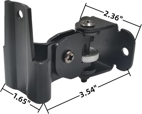 دعامات تثبيت على الحائط لمكبر الصوت العالمي، عبوتان قابلتان للتعديل على الحائط المعدني الأسود لمكبرات الصوت الصغيرة، ومكبرات صوت رف الكتب، وحامل مكبرات صوت نظام الصوت المحيطي - يدعم ما يصل إلى 40 رطلاً، والدوران والإمالة in Kuwait