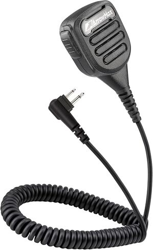 ميكروفون مكبر صوت على الكتف من Arrowmax APM280-M1 متوافق مع موتورولا CP200D CP100D R2 DEP450 BPR40D CP200 CP185 BPR40 Yaesu FT-65 FT-25 FT-4X/V in Kuwait