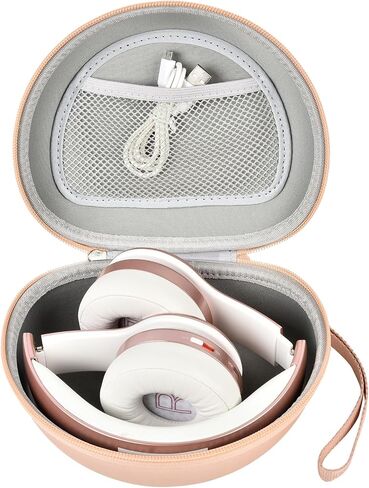 Headphone Case for Picun B8/ for Beats Solo 4/ for Picun P26/ for Beats Studio Pro/for Beats Solo3/ for Beats Studio3 On-Ear Headphones More Foldable Bluetooth Wireless Headset (Extra Large) - Black in Saudi Arabia
