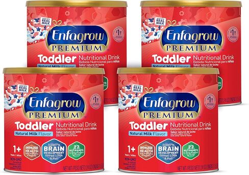 Enfagrow Toddler Next Step Toddler Milk Drink Powder, Natural Milk Flavor, 24 oz (Pack of 4) in Saudi Arabia