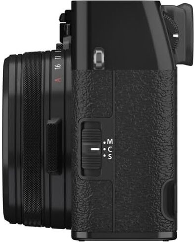 كاميرا FUJIFILM X100VI الرقمية (أسود) (16821913) + بطاقة 64 جيجابايت + قارئ بطاقات + حقيبة حمل + محفظة بطاقة ذاكرة + مجموعة أدوات التنظيف in Saudi Arabia