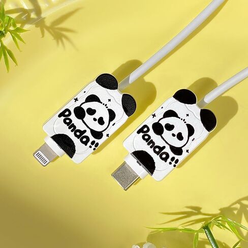 5 in 1 DIY 18W 20W Black Bow Protector Data Cable USB Charger Line Earphone Wire Saver Organizer Compatible with iPhone 11 12 13 14 15 Pro Max in Saudi Arabia