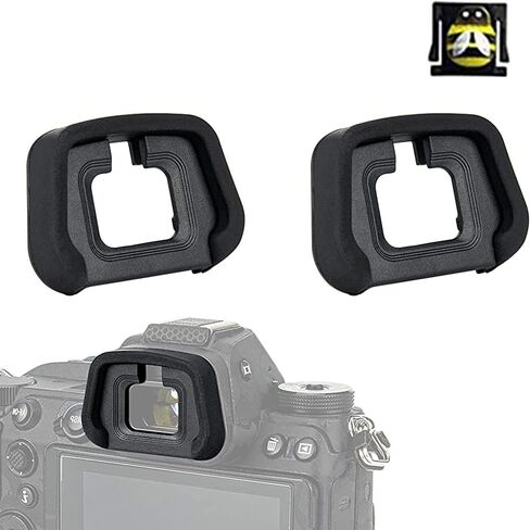 استبدل غطاء العين Ni kon DK-29 وغطاء الحذاء الساخن، كوب العين من السيليكون الصلب لكاميرا Ni kon Z7 Z6 Z7 II Z6 II وZ5 بدون مرآة in Saudi Arabia