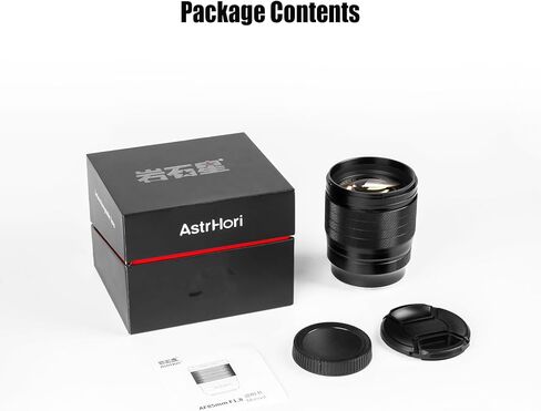عدسة AstrHori 85 مم F1.8 للتركيز التلقائي، عدسة كاملة الإطار 85 مم f/1.8 متوافقة مع كاميرات Nikon Z-Mount عديمة المرآة Z5 Z6 Z7 Z6II Z7II Z9 in Kuwait