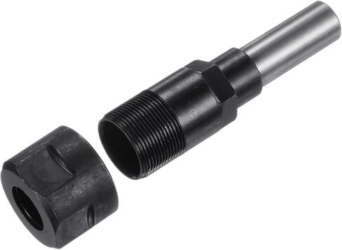 uxcell Router Collet Extension Rod Converter Adapter 8mm to 12.7mm for CNC Engraving Machine Woodworking Milling Bit in Saudi Arabia