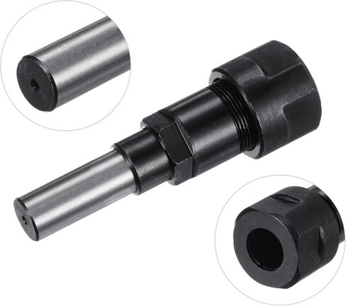 uxcell Router Collet Extension Rod Converter Adapter 8mm to 12.7mm for CNC Engraving Machine Woodworking Milling Bit in Saudi Arabia
