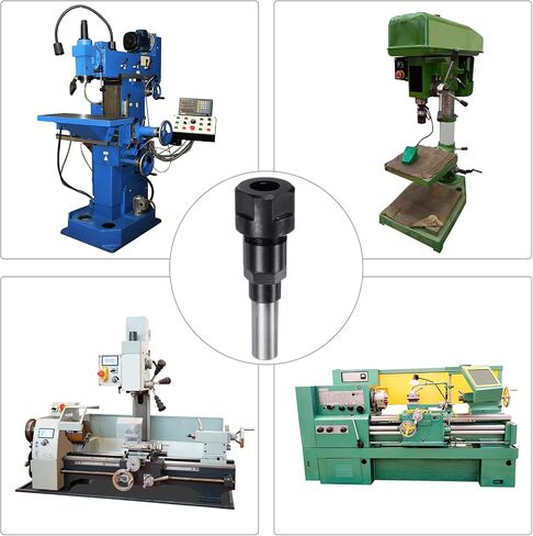 uxcell Router Collet Extension Rod Converter Adapter 8mm to 12.7mm for CNC Engraving Machine Woodworking Milling Bit in Saudi Arabia