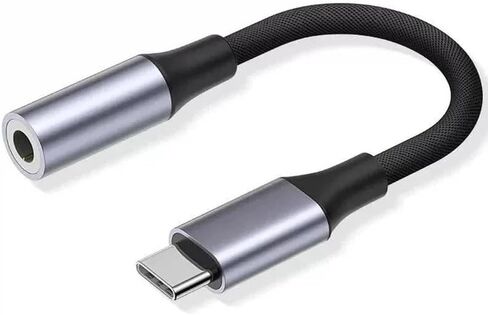 محول سماعة رأس USB C إلى 3.5 ملم - Apple iPhone 15 وiPad مع منفذ USB من النوع C، محول مقبس صوت Aux لسماعات الأذن Android Dongle لهاتف iPhone 15Pro Max وGalaxy وGoogle Pixel in Kuwait