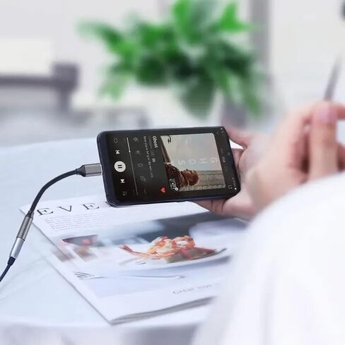 محول سماعة رأس USB C إلى 3.5 ملم - Apple iPhone 15 وiPad مع منفذ USB من النوع C، محول مقبس صوت Aux لسماعات الأذن Android Dongle لهاتف iPhone 15Pro Max وGalaxy وGoogle Pixel in Kuwait