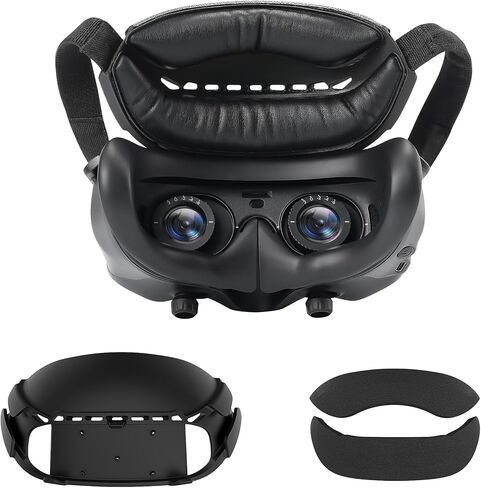 وسادة الجبهة RCstyle مصممة خصيصًا لطائرة Dji Google 3 FPV بدون طيار، وسادة مدمجة مريحة من قطن البولي يوريثان، تقلل من وزن الرأس وتحسن تجربة الطيران in Kuwait