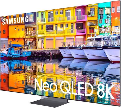 تلفزيون سامسونج الذكي QN65QN900D مقاس 65 بوصة Neo QLED 8K (موديل 2024) مع حزمة قيمة Microsoft وحزمة حماية محسنة CPS لمدة عام واحد in Saudi Arabia
